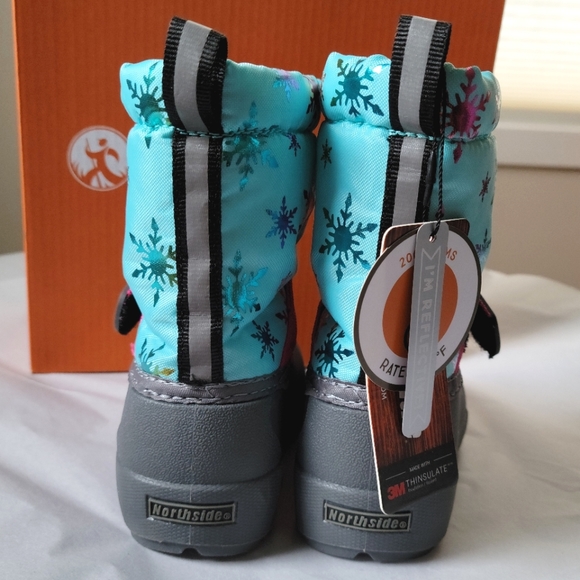 NIB Northside Toddler Waterproof Winter Boots Sz 5 - Picture 6 of 7
